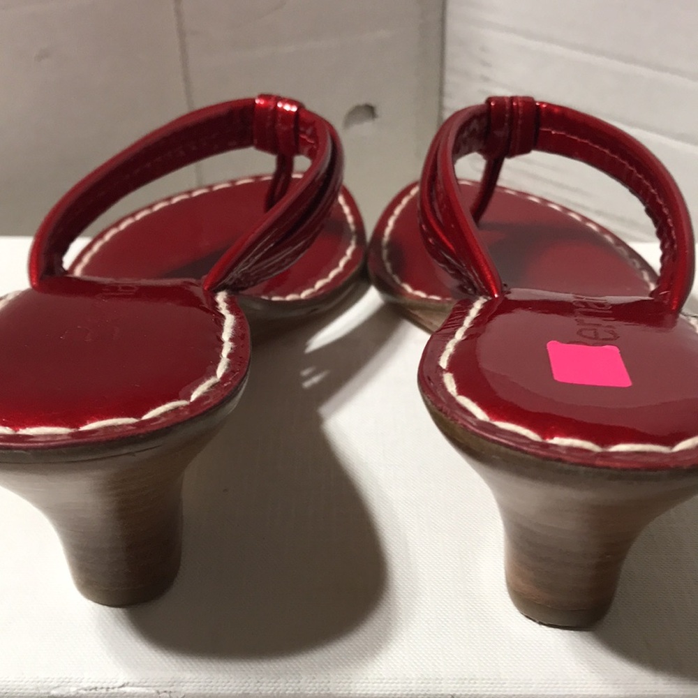 Bernardo Miami patent leather wedge sandals. Nwot - Picture 5 of 7